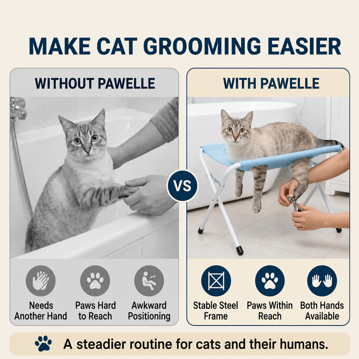 Pupp&cat shower stand
