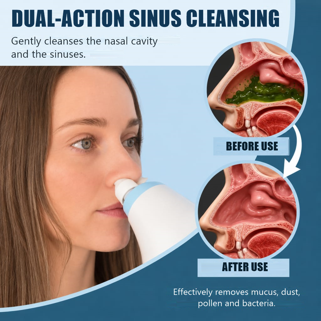 PureFlow Pro— Dual-Action Nasal Cleanser